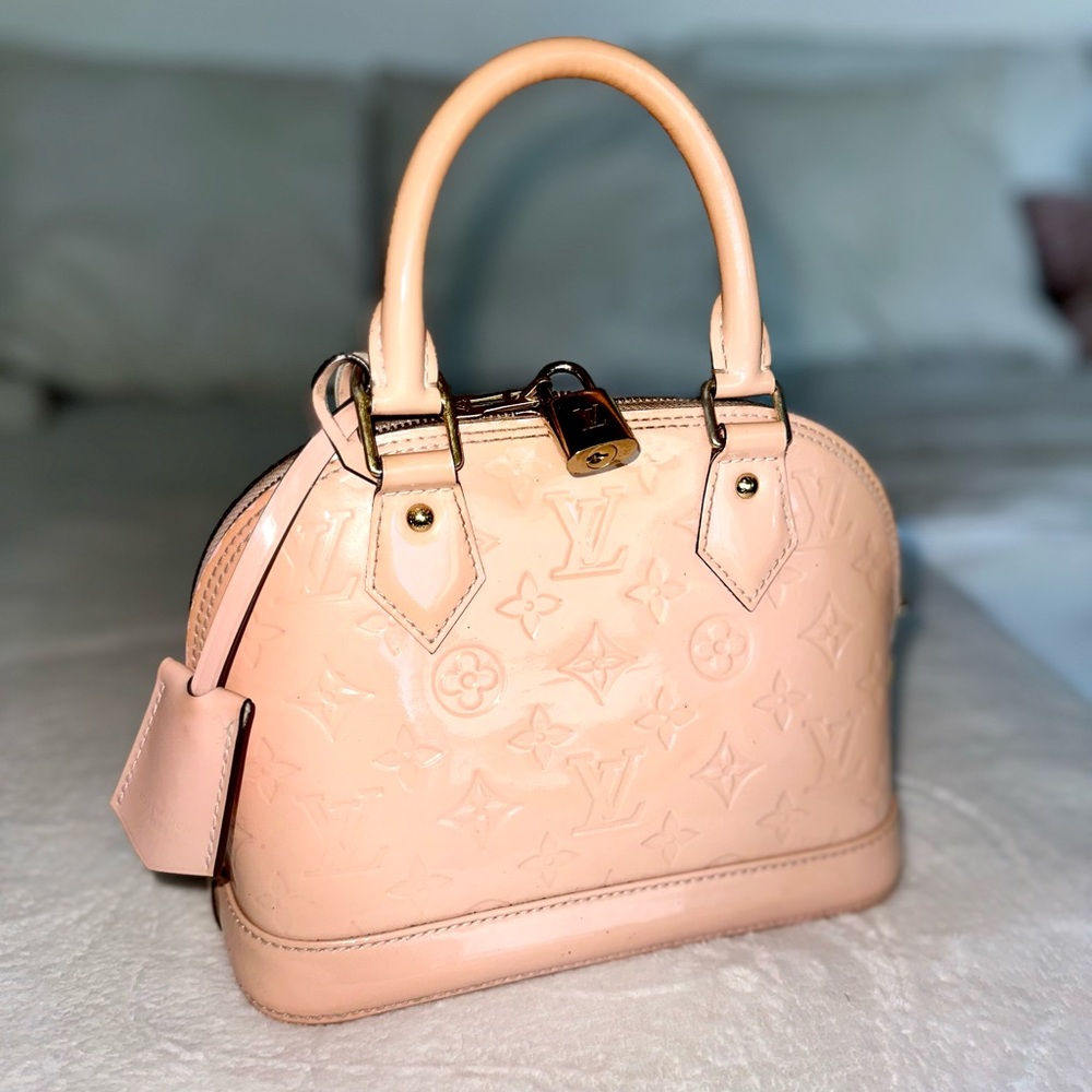Louis Vuitton Alma mini pink